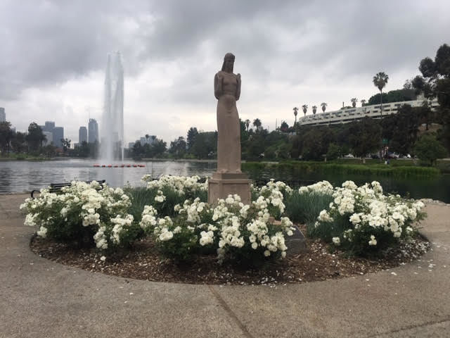 Lady of the Lake on a Gray Day